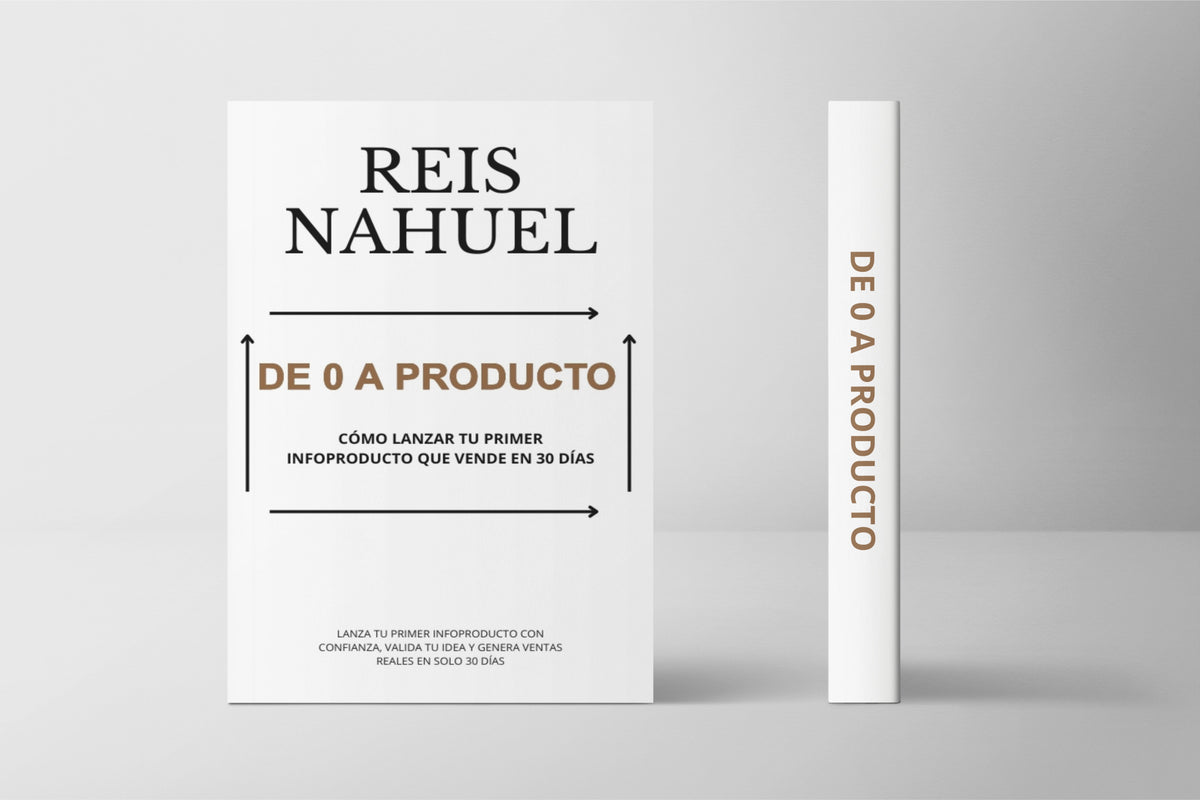 De 0 a Producto | Lanza tu infoproducto y vende en 30 días